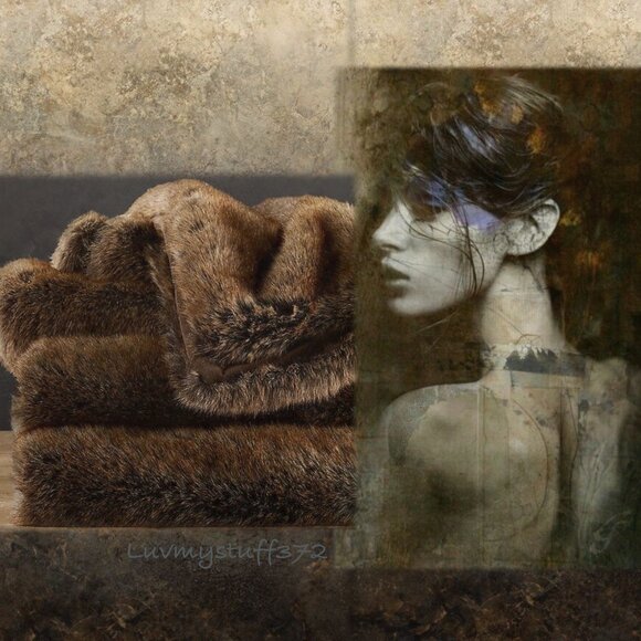 VIDEO POSTED!!! 🖤🌹Beautiful Ultra Real Faux Fur🖤🌹🖤Chocolate Brown - Picture 1 of 11